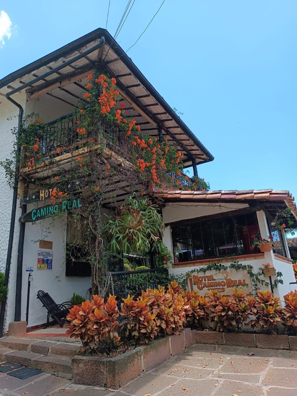 Hotel Campestre Casona Del Camino Real 圣希尔 外观 照片
