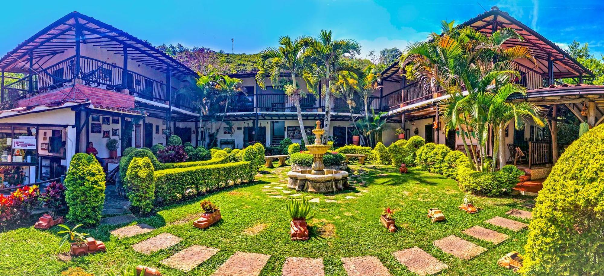 Hotel Campestre Casona Del Camino Real 圣希尔 外观 照片