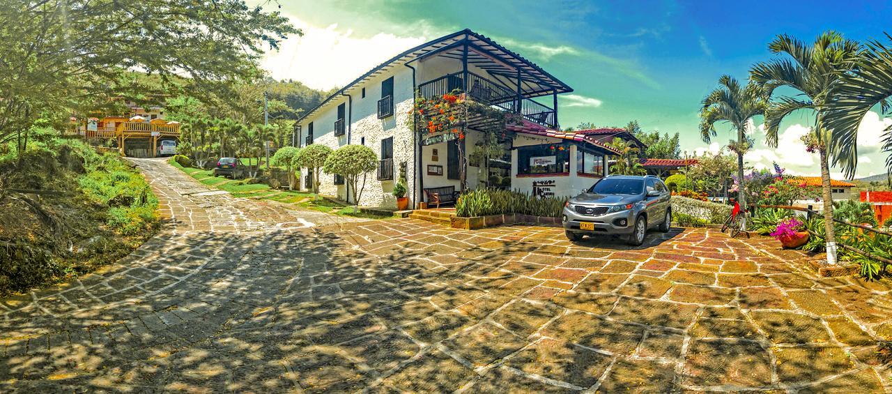 Hotel Campestre Casona Del Camino Real 圣希尔 外观 照片